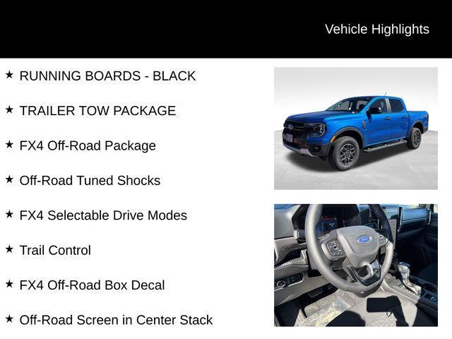 new 2025 Ford Ranger car, priced at $40,370