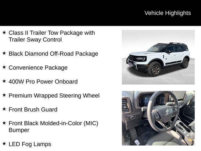new 2026 Ford Bronco Sport car, priced at $39,020