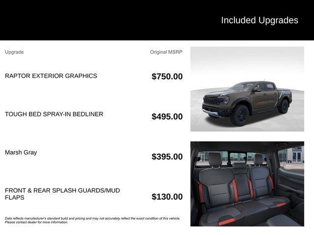 new 2025 Ford Ranger car, priced at $61,534