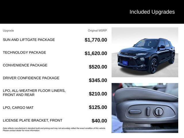 used 2023 Chevrolet TrailBlazer car, priced at $22,998