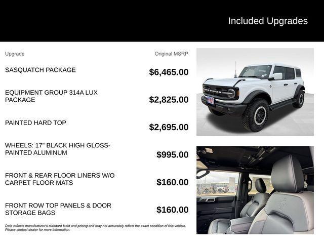 new 2026 Ford Bronco car, priced at $59,480