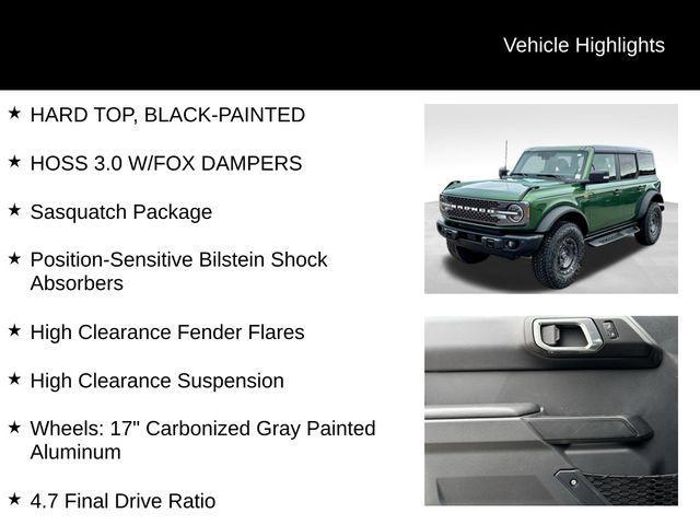 new 2025 Ford Bronco car, priced at $63,833