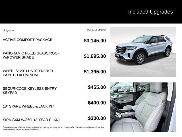 new 2026 Ford Explorer car, priced at $46,375