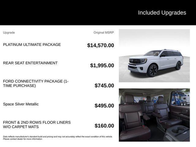 new 2026 Ford Expedition Max car, priced at $96,461