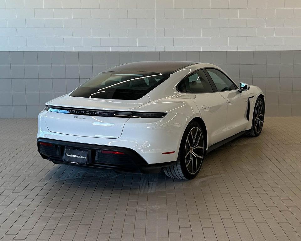 used 2025 Porsche Taycan car, priced at $93,993