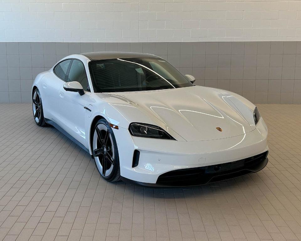 used 2025 Porsche Taycan car, priced at $97,999