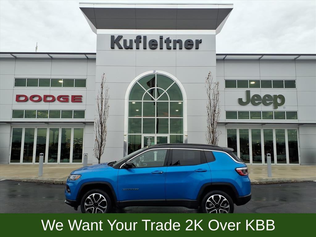 used 2022 Jeep Compass car, priced at $21,504