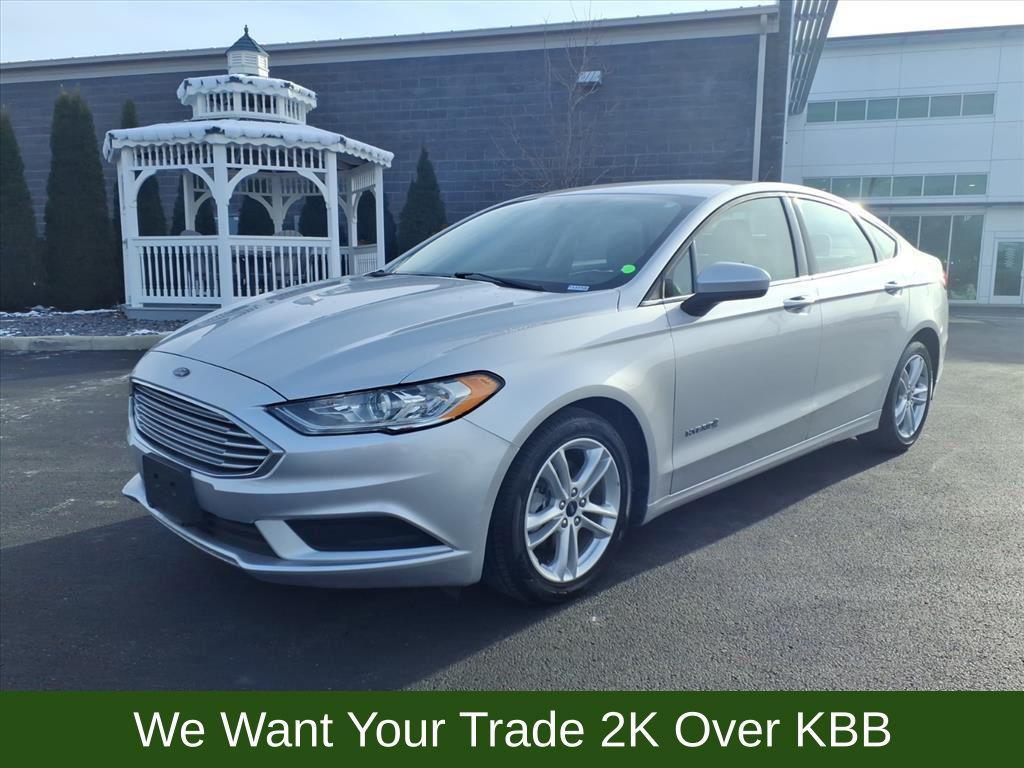 used 2018 Ford Fusion Hybrid car, priced at $18,830