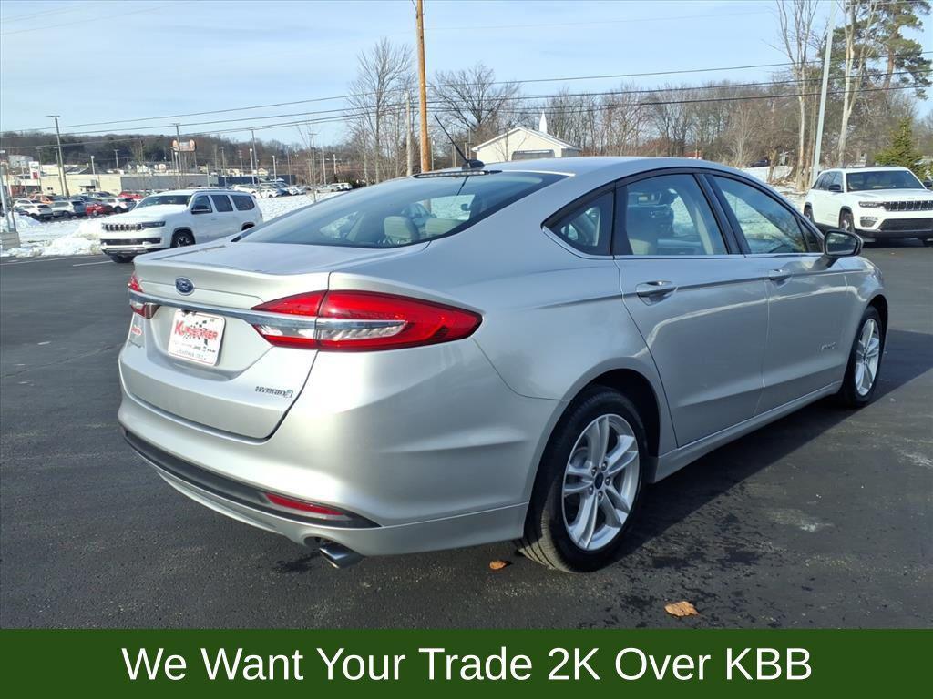 used 2018 Ford Fusion Hybrid car, priced at $18,830
