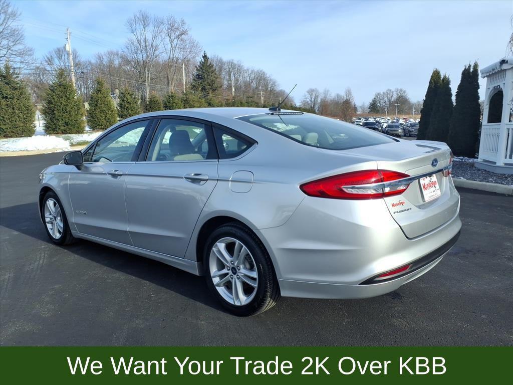 used 2018 Ford Fusion Hybrid car, priced at $18,830
