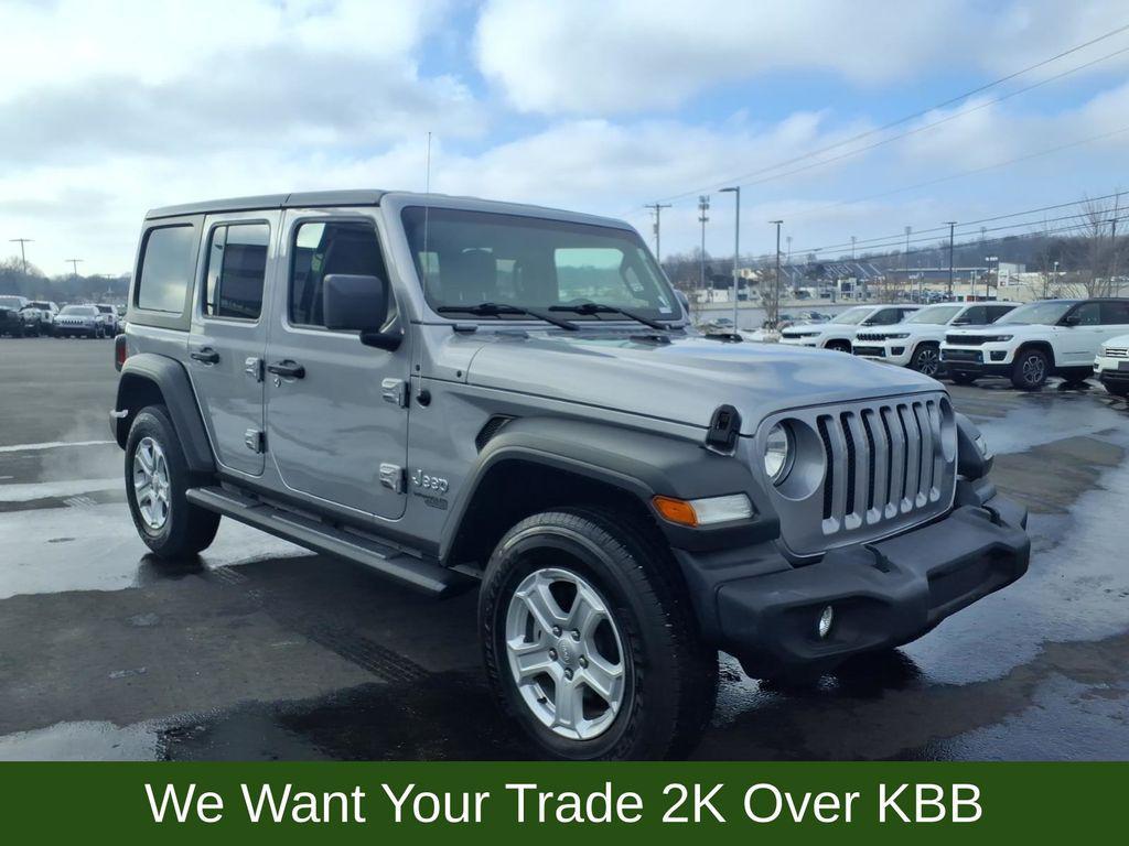 used 2020 Jeep Wrangler Unlimited car, priced at $19,990