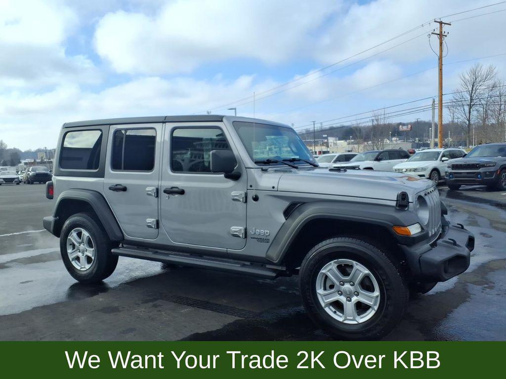used 2020 Jeep Wrangler Unlimited car, priced at $19,990