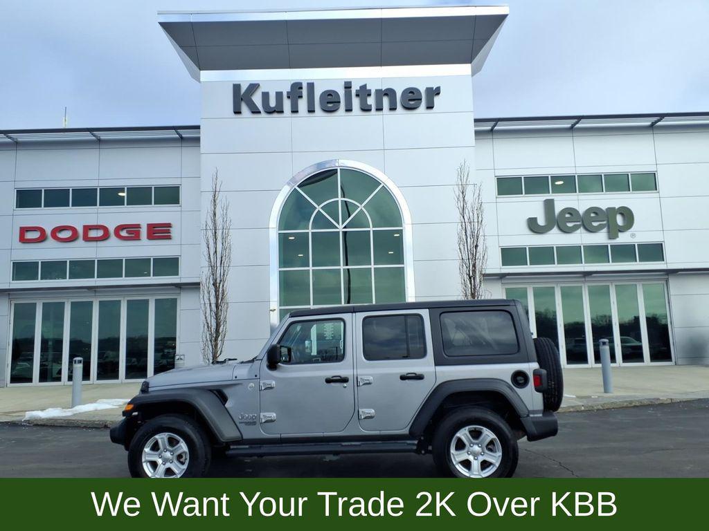 used 2020 Jeep Wrangler Unlimited car, priced at $19,990