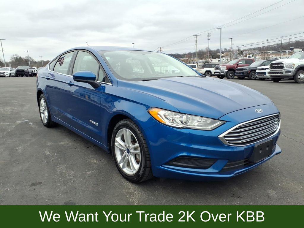 used 2018 Ford Fusion Hybrid car, priced at $19,000