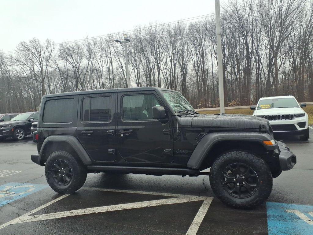 used 2022 Jeep Wrangler Unlimited car, priced at $32,155