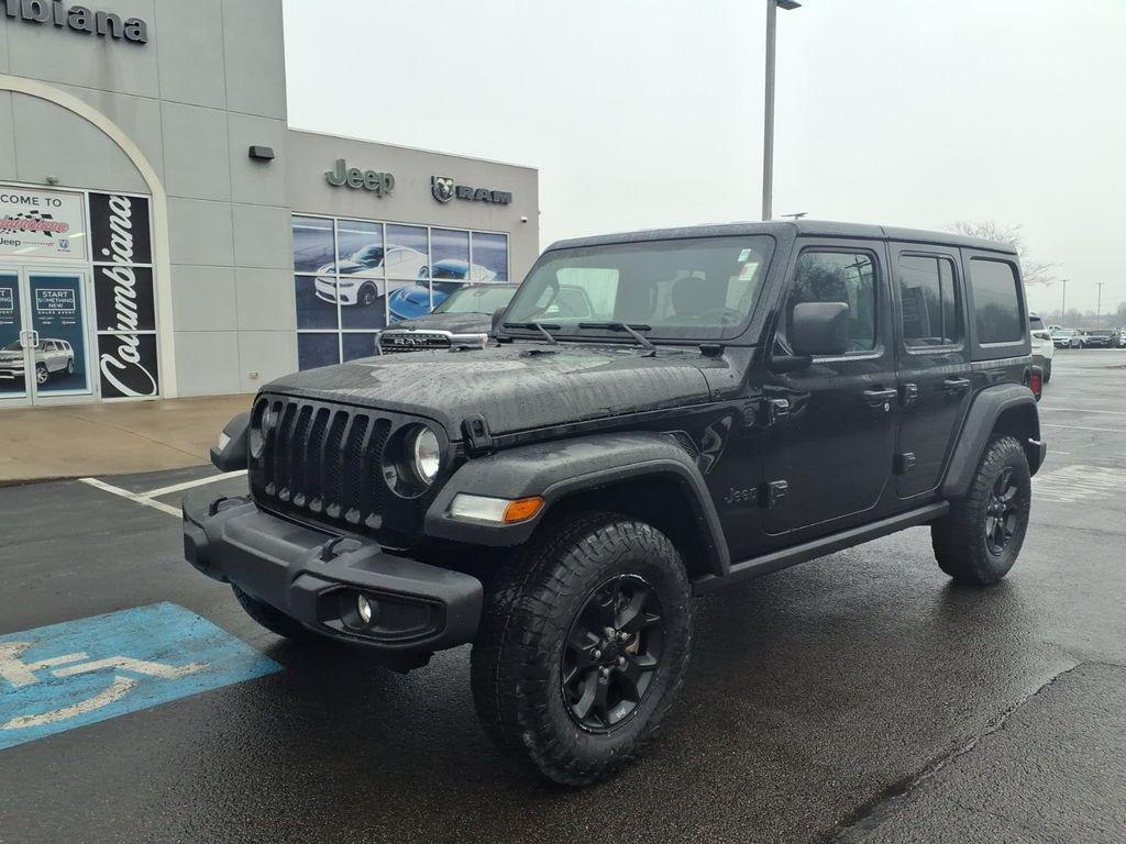 used 2022 Jeep Wrangler Unlimited car, priced at $32,155