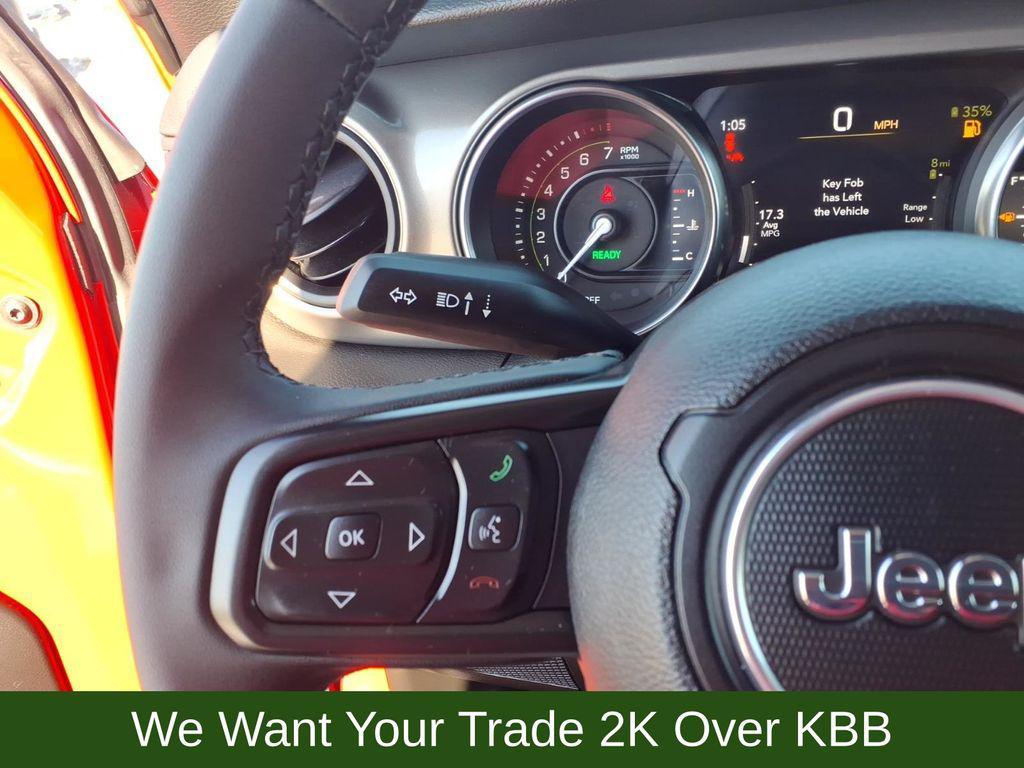 used 2023 Jeep Wrangler 4xe car, priced at $32,339