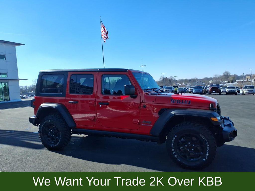 used 2023 Jeep Wrangler 4xe car, priced at $32,339