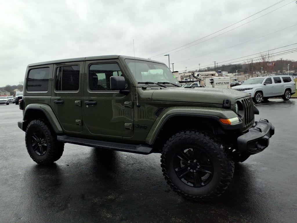 used 2021 Jeep Wrangler Unlimited car, priced at $39,510