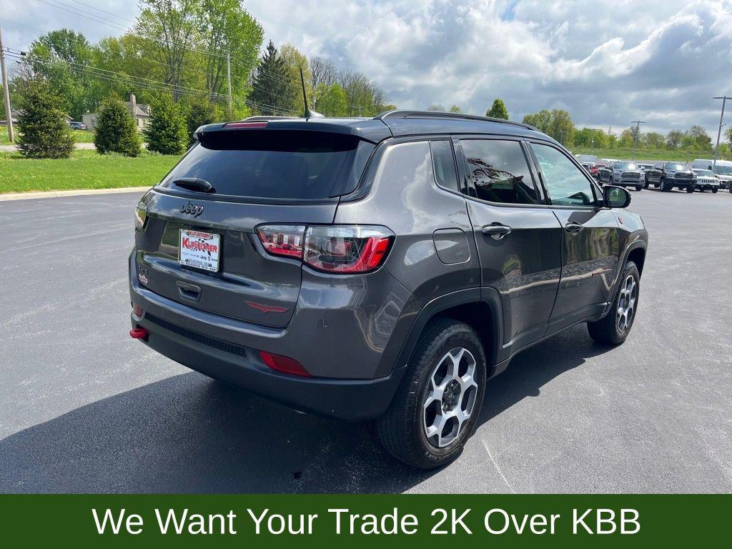 used 2022 Jeep Compass car, priced at $23,900