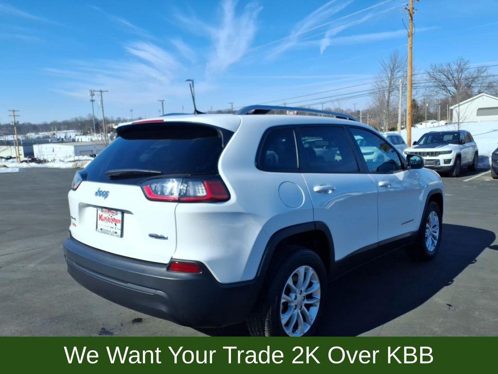 used 2021 Jeep Cherokee car, priced at $20,210