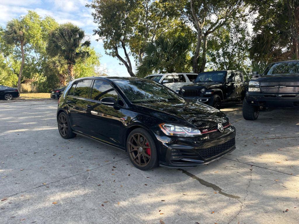 used 2021 Volkswagen Golf GTI car, priced at $22,999