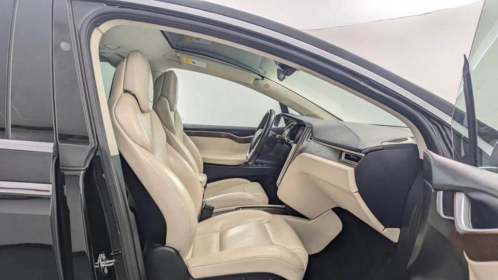 used 2017 Tesla Model X car, priced at $20,699
