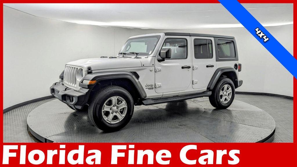 used 2020 Jeep Wrangler Unlimited car, priced at $20,699