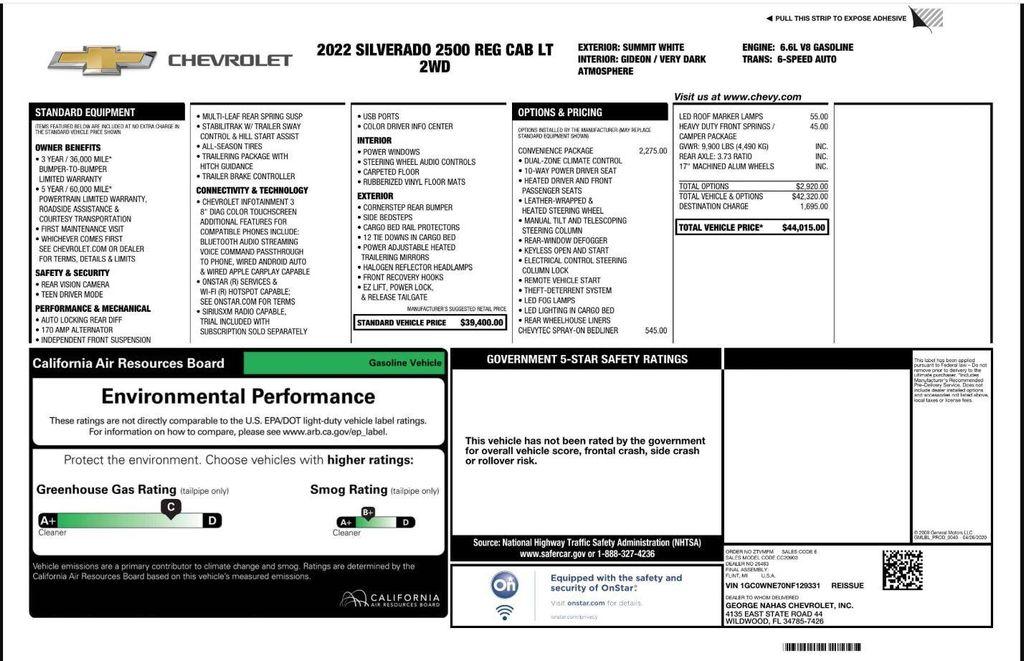 used 2022 Chevrolet Silverado 2500 car, priced at $31,499