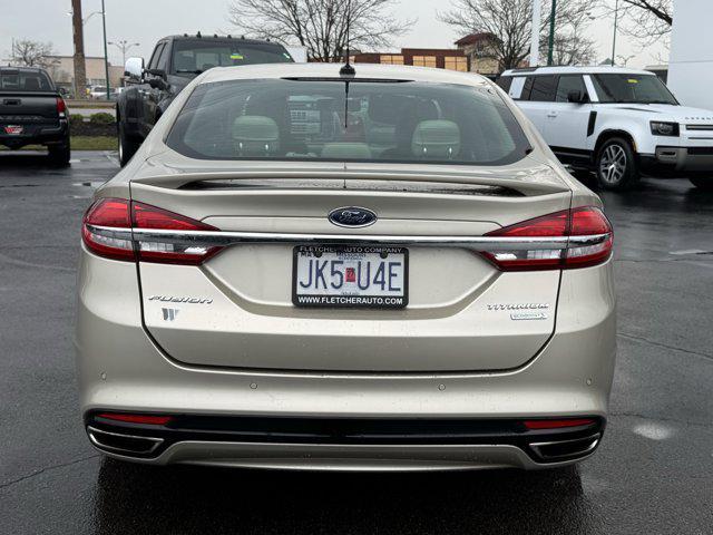 used 2017 Ford Fusion car, priced at $11,892