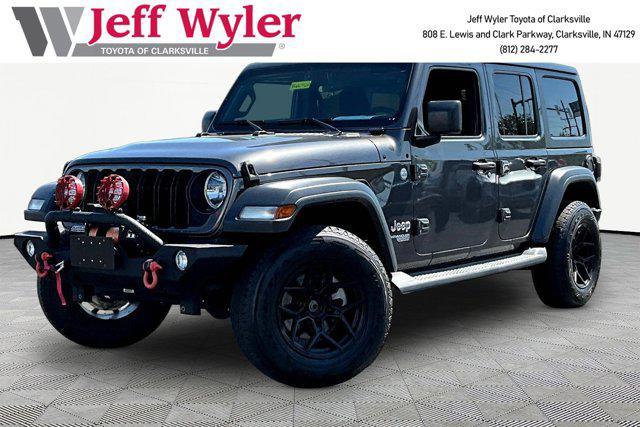 used 2019 Jeep Wrangler Unlimited car, priced at $23,221
