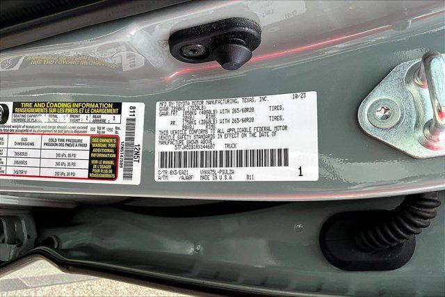 used 2024 Toyota Tundra car, priced at $52,720