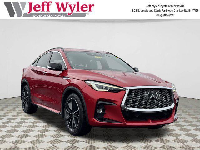 used 2022 INFINITI QX55 car, priced at $24,935