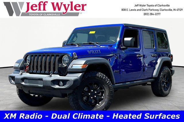 used 2020 Jeep Wrangler Unlimited car, priced at $19,798