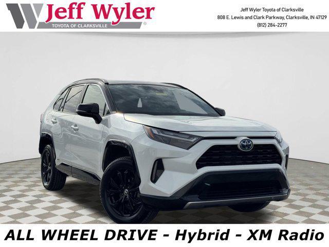 used 2022 Toyota RAV4 Hybrid car, priced at $31,496