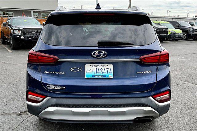 used 2020 Hyundai Santa Fe car, priced at $17,293