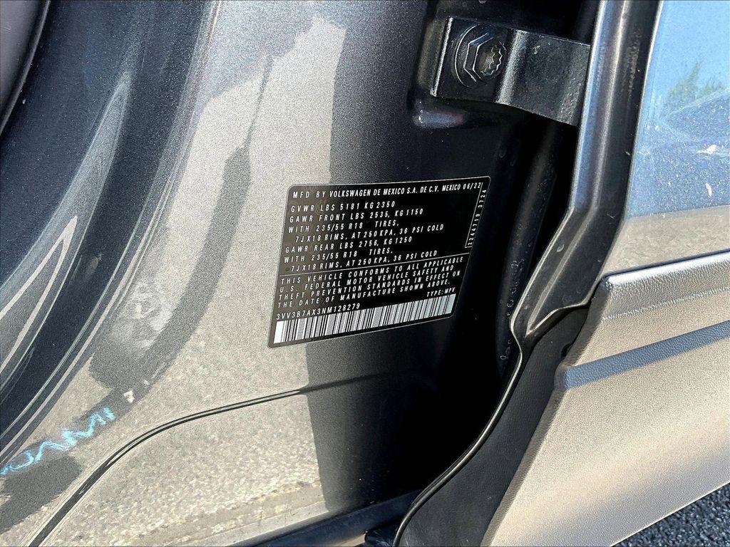 used 2022 Volkswagen Tiguan car, priced at $21,546