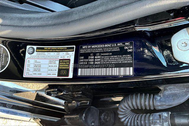 used 2019 Mercedes-Benz C-Class car, priced at $16,970