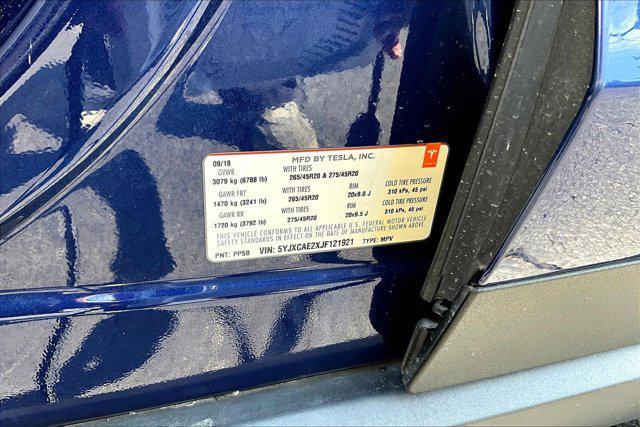 used 2018 Tesla Model X car, priced at $28,768