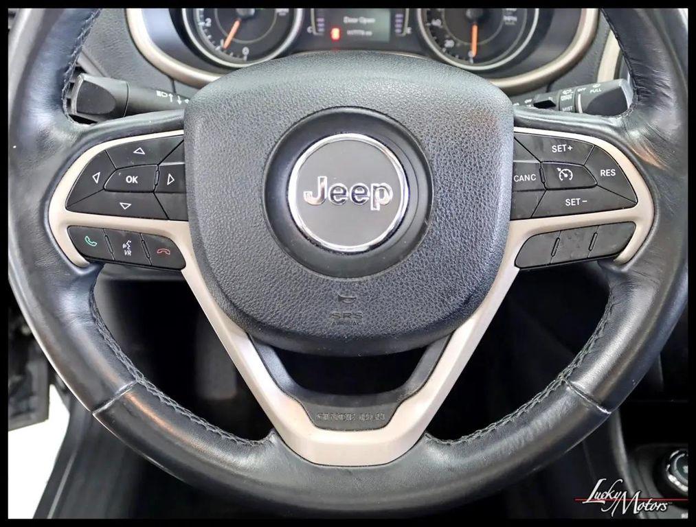 used 2016 Jeep Cherokee car, priced at $9,890