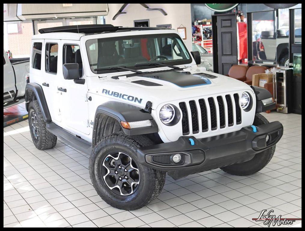 used 2022 Jeep Wrangler Unlimited 4xe car, priced at $30,480