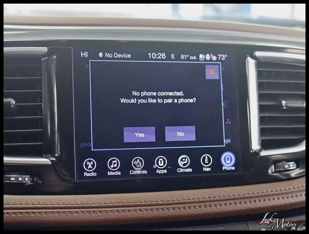 used 2017 Chrysler Pacifica car, priced at $14,980