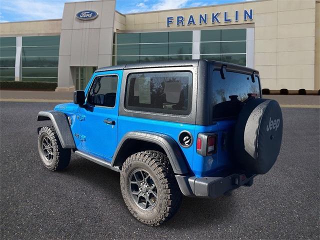used 2024 Jeep Wrangler car, priced at $37,000