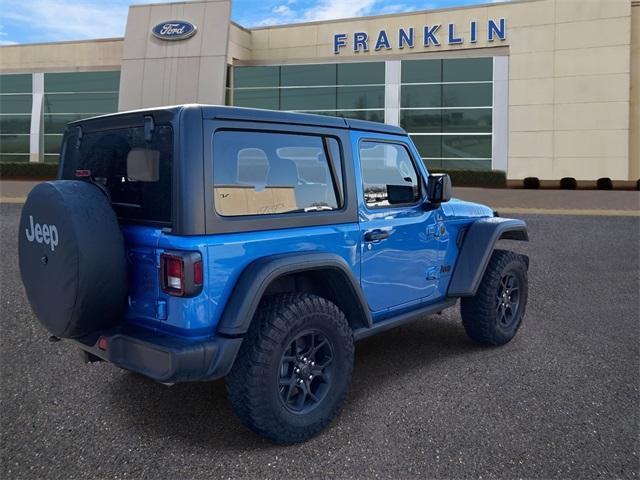 used 2024 Jeep Wrangler car, priced at $37,000