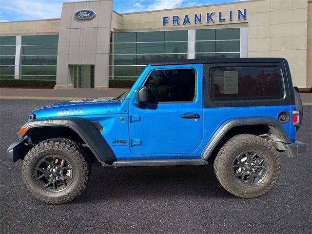 used 2024 Jeep Wrangler car, priced at $37,000