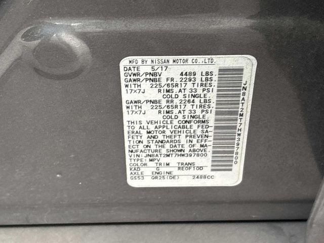 used 2017 Nissan Rogue car, priced at $14,700