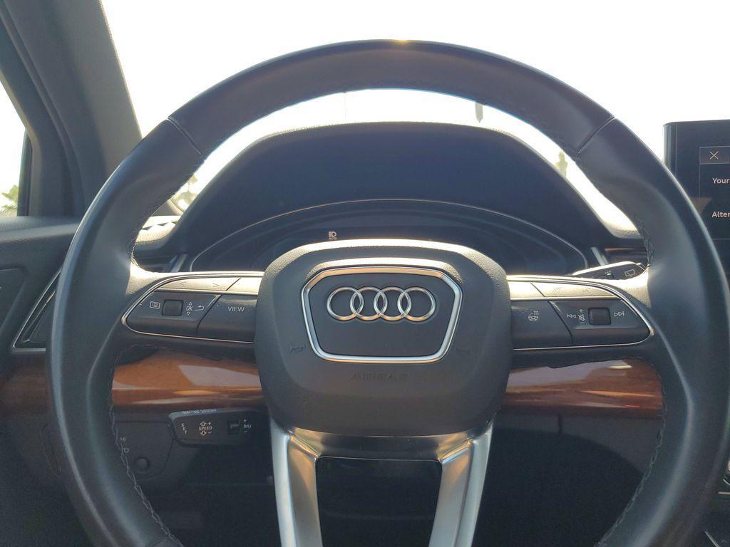 used 2023 Audi Q5 car, priced at $25,700