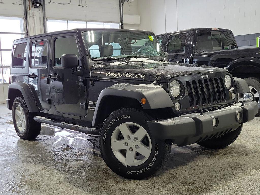 used 2017 Jeep Wrangler Unlimited car, priced at $17,864