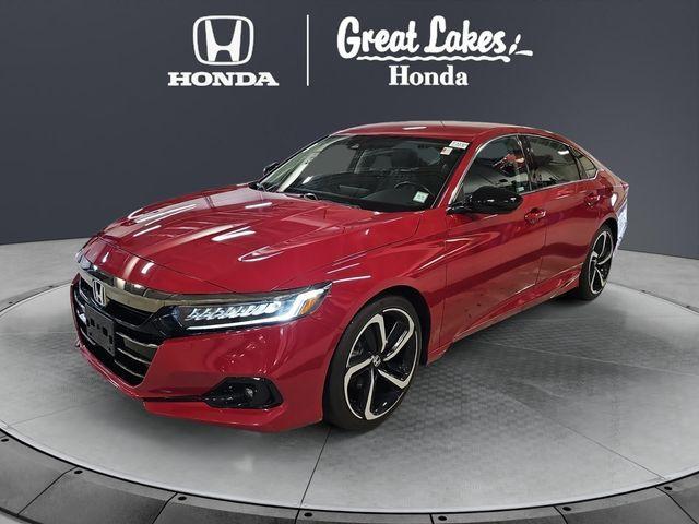 used 2021 Honda Accord car, priced at $25,588