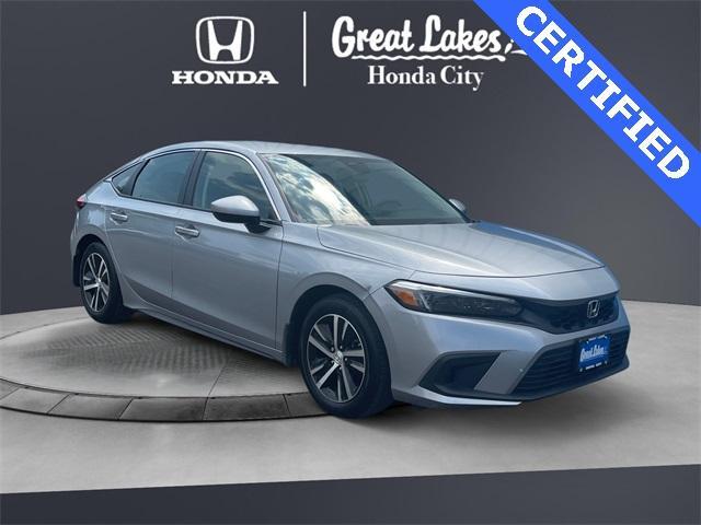 2023 Lunar Silver Metallic Honda Civic